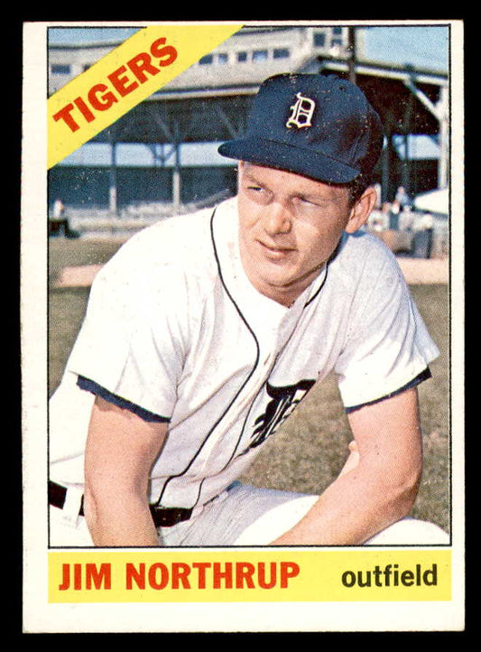 1966 Topps Baseball #554 Jim Northrup Tigers EX 547785
