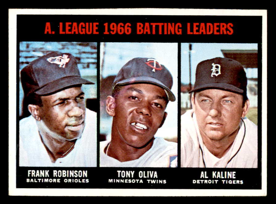 1967 Topps Baseball #239 A.L. Batting Leaders Robinson EX-MT 547873