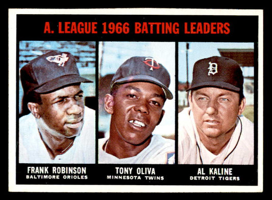 1967 Topps Baseball #239 A.L. Batting Leaders Robinson EX-MT 547873