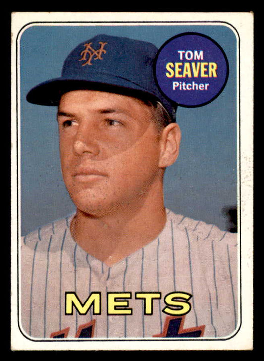 1969 Topps Baseball #480 Tom Seaver Mets EX-MT 547888