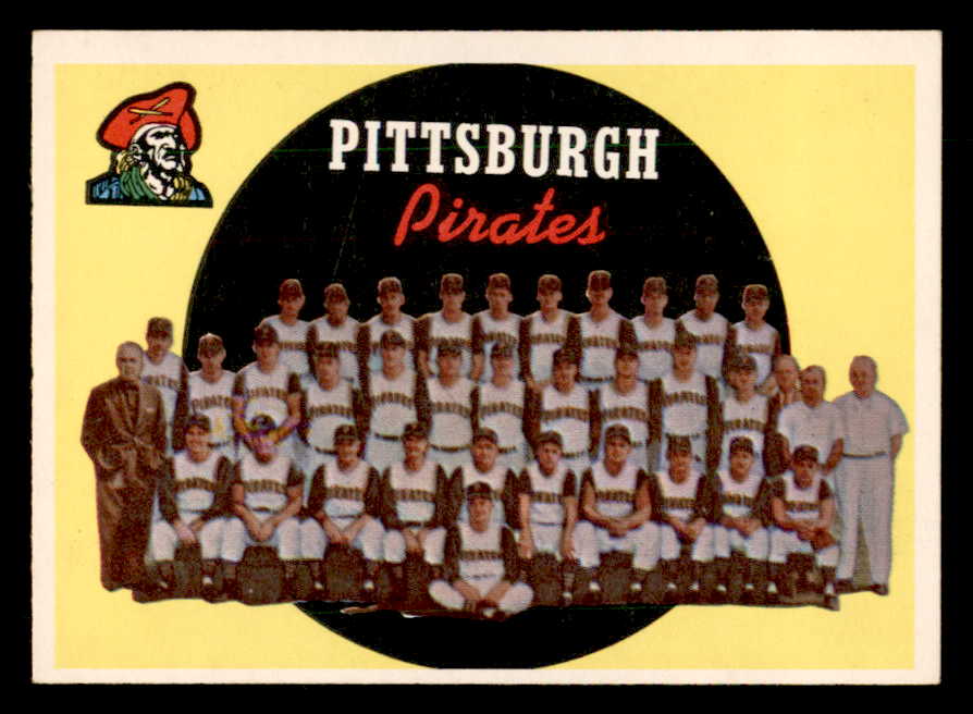 1959 Topps Baseball #528 Pittsburgh Pirates Team NR-MT 547909
