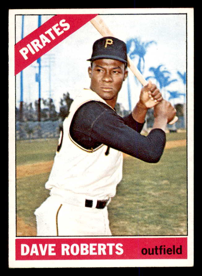 1966 Topps Baseball #571 Dave Roberts Pirates EX-MT 548006