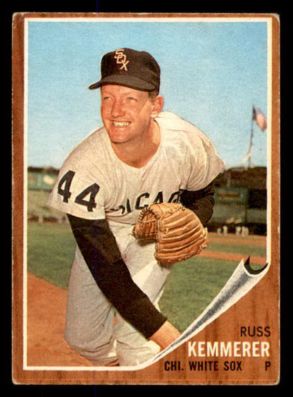 1962 Topps Baseball #576 Russ Kemmerer White Sox VG-EX 548020