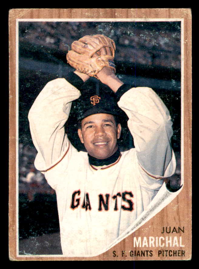 1962 Topps Baseball #505 Juan Marichal Giants VG 548053