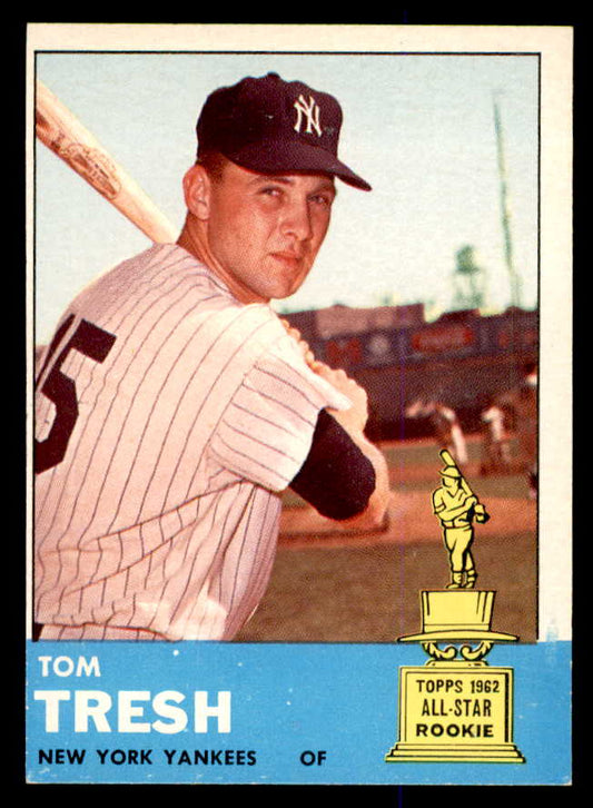 1963 Topps Baseball #470 Tom Tresh Yankees EX-MT 548082