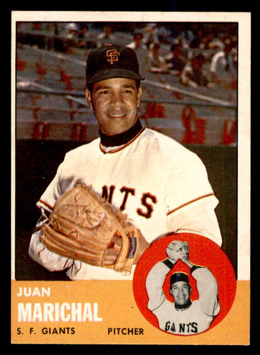 1963 Topps Baseball #440 Juan Marichal Giants EX-MT 548088