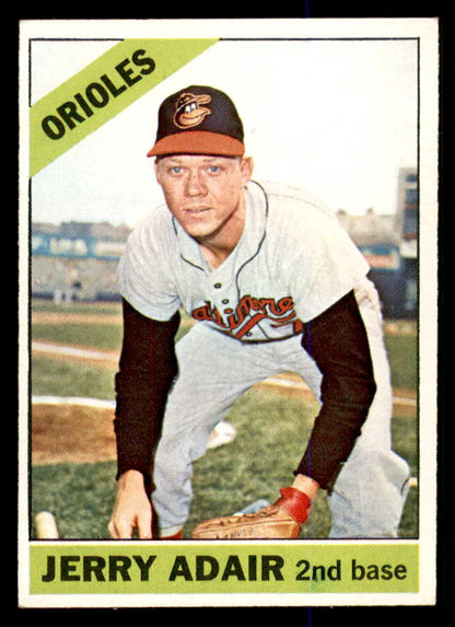 1966 Topps Baseball #533 Jerry Adair Orioles EX-MT 548164