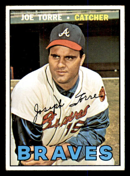 1967 Topps Baseball #350 Joe Torre Braves EX 548174