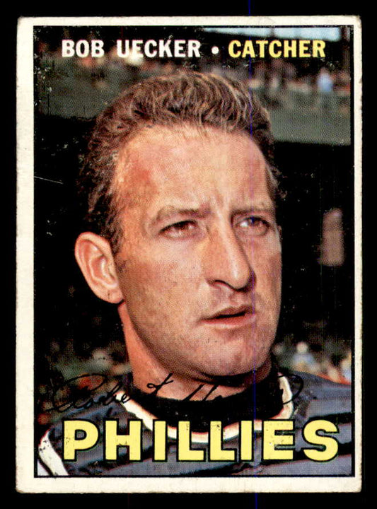 1967 Topps Baseball #326 Bob Uecker Phillies VG 548199