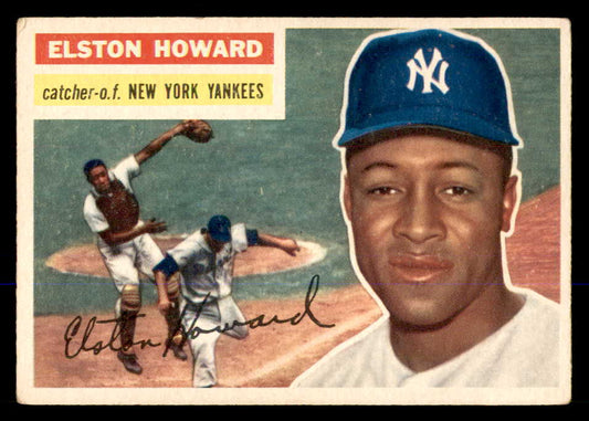 1956 Topps Baseball #208 Elston Howard Yankees VG-EX 548297