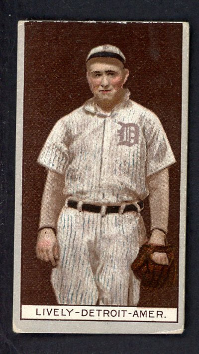1912 T207 T 207 Jack Lively Tigers VG-EX 548463