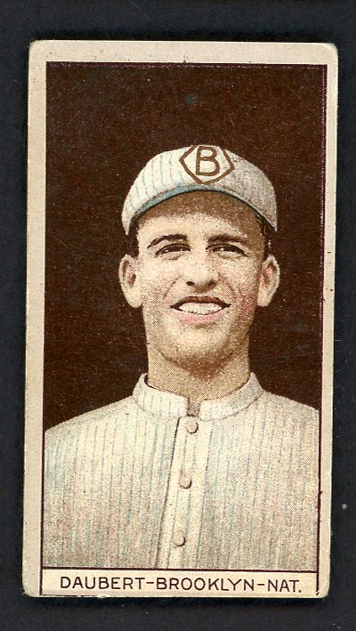 1912 T207 T 207 Jake Daubert Dodgers Good ink back 548465