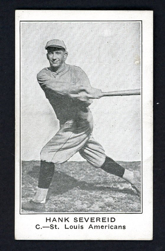 1921 E121 American Caramel Hank Severeid Browns EX 548495