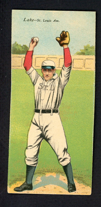 1911 T201 Mecca Double Folders Bobby Wallace Joe Lake EX+ 548500