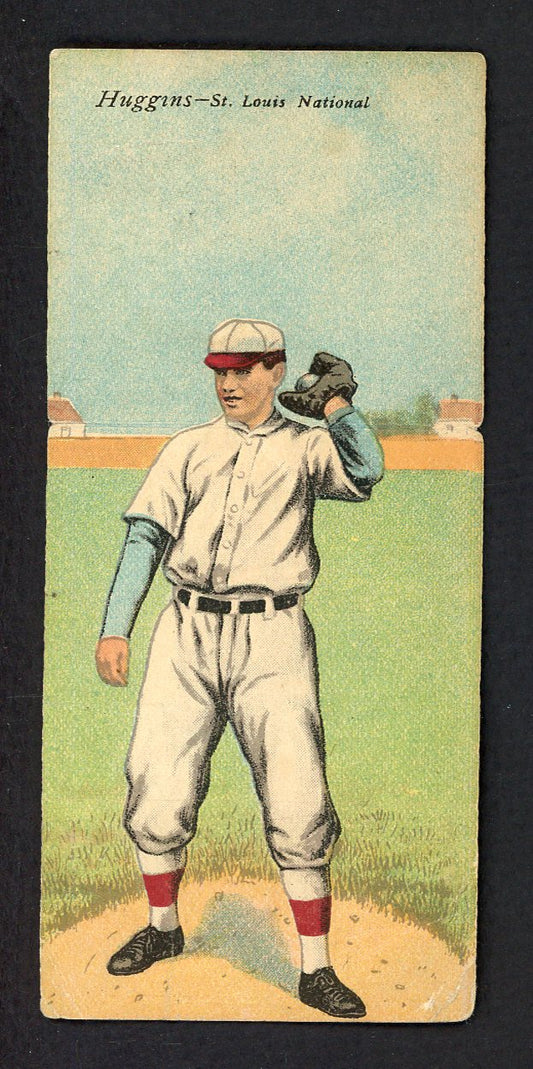 1911 T201 Mecca Double Folders Roger Bresnahan Miller Huggins VG 548509