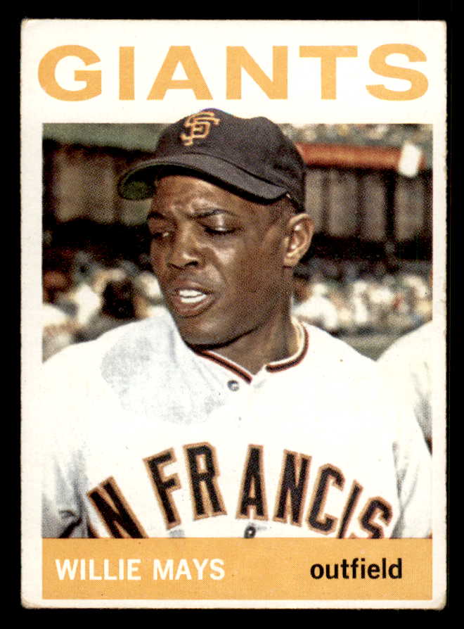 1964 Topps Baseball #150 Willie Mays Giants VG-EX 548591