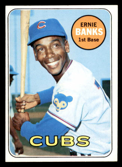 1969 Topps Baseball #020 Ernie Banks Cubs NR-MT 548630