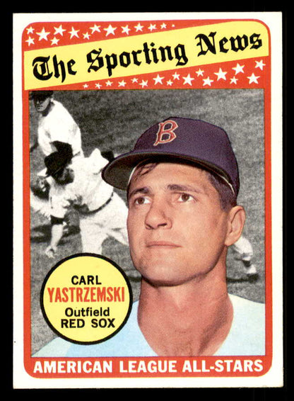 1969 Topps Baseball #425 Carl Yastrzemski A.S. Red Sox NR-MT 548631