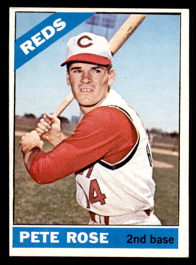 1966 Topps Baseball #030 Pete Rose Reds EX-MT 548643