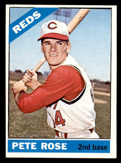 1966 Topps Baseball #030 Pete Rose Reds EX-MT 548643