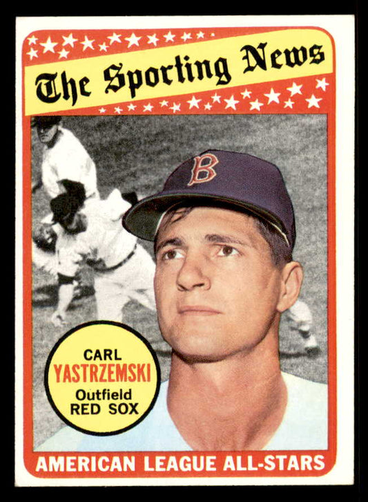 1969 Topps Baseball #425 Carl Yastrzemski A.S. Red Sox EX-MT 548668