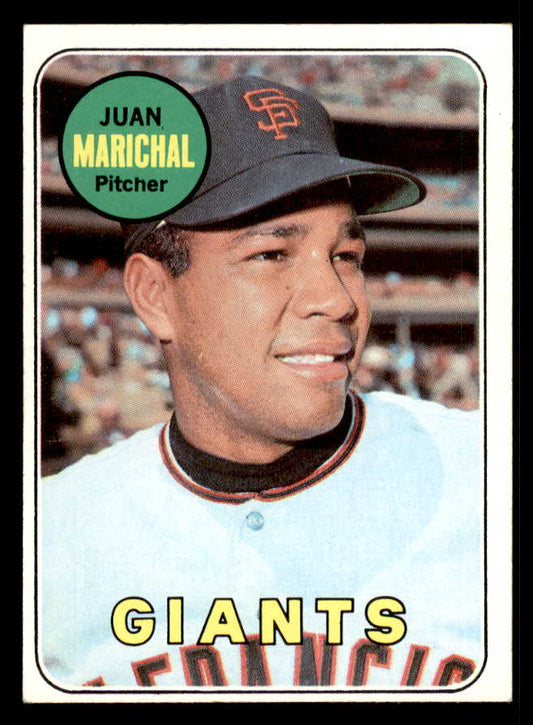 1969 Topps Baseball #370 Juan Marichal Giants EX-MT 548671