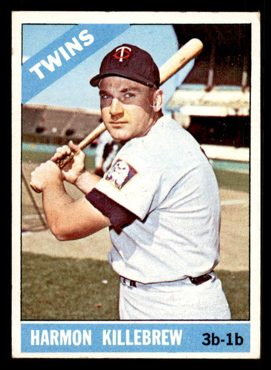 1966 Topps Baseball #120 Harmon Killebrew Twins EX 548694