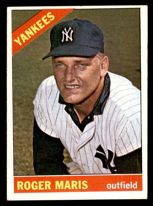 1966 Topps Baseball #365 Roger Maris Yankees EX 548700