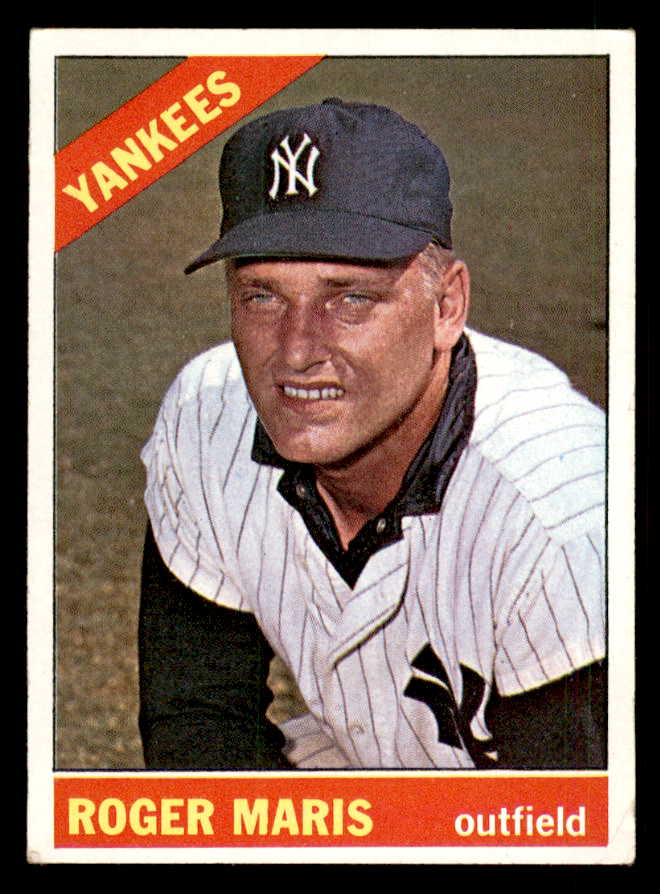 1966 Topps Baseball #365 Roger Maris Yankees EX 548702