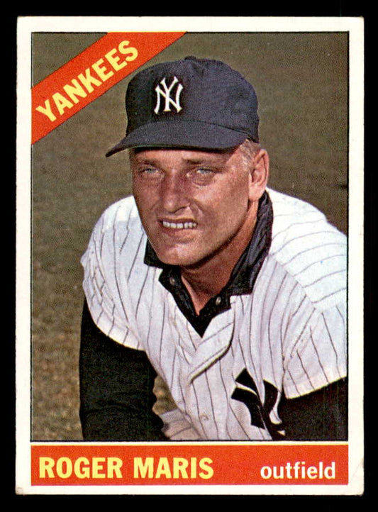 1966 Topps Baseball #365 Roger Maris Yankees EX 548702
