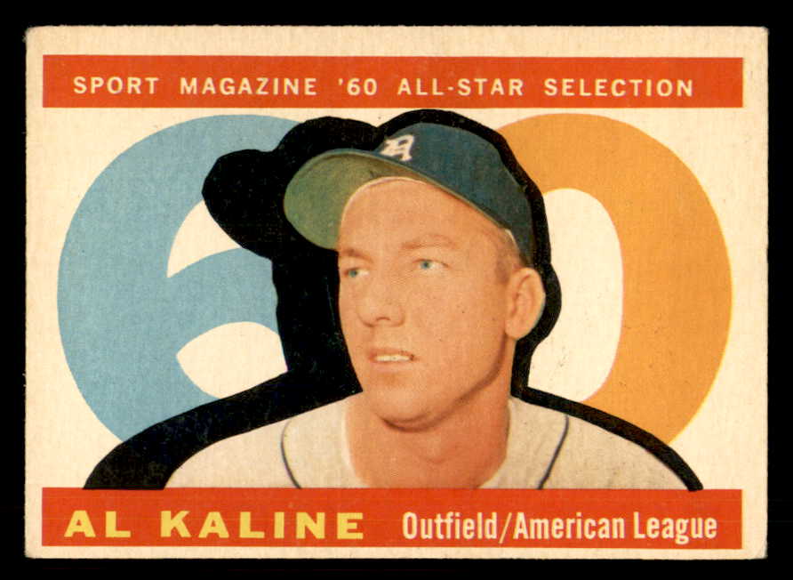 1960 Topps Baseball #561 Al Kaline A.S. Tigers EX 548714