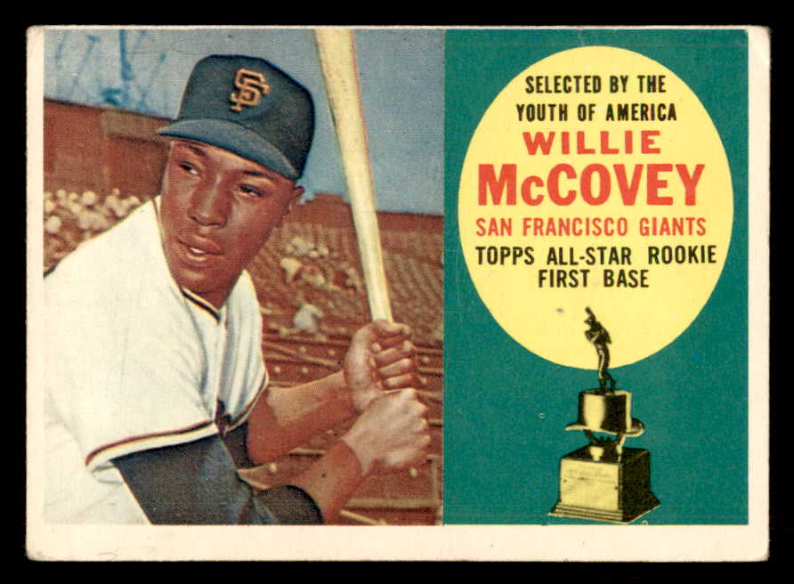 1960 Topps Baseball #316 Willie McCovey Giants VG 548756