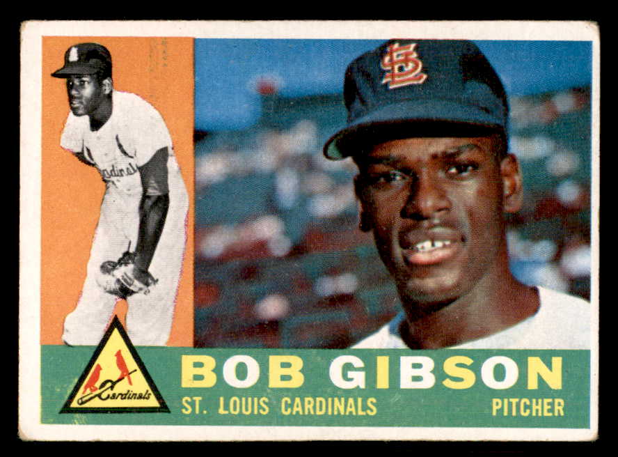 1960 Topps Baseball #073 Bob Gibson Cardinals VG 548757