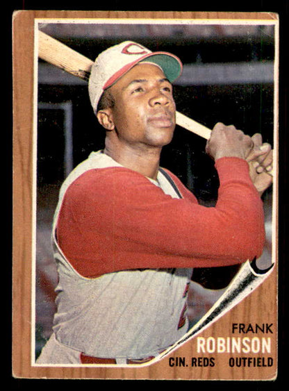 1962 Topps Baseball #350 Frank Robinson Reds VG 548770