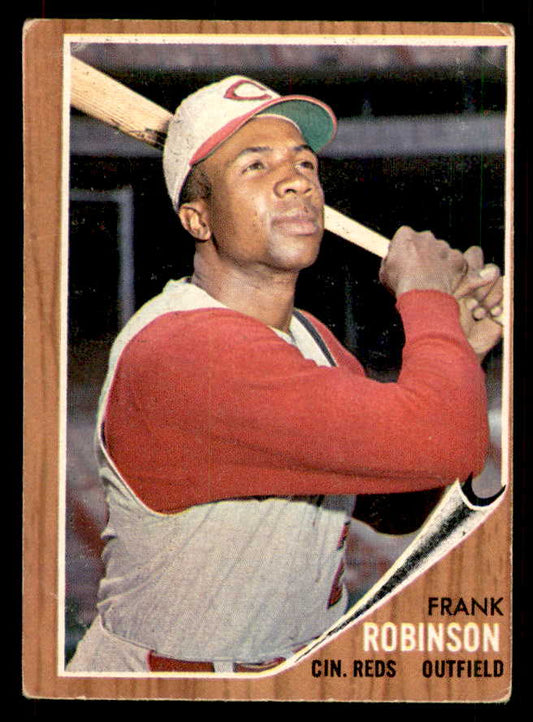 1962 Topps Baseball #350 Frank Robinson Reds VG 548770
