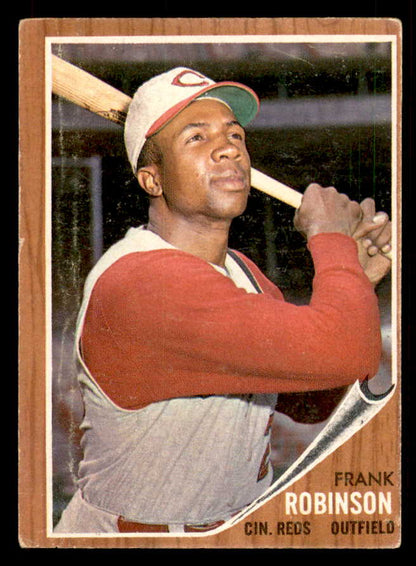 1962 Topps Baseball #350 Frank Robinson Reds VG 548771