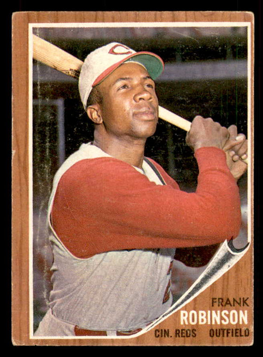 1962 Topps Baseball #350 Frank Robinson Reds VG 548771