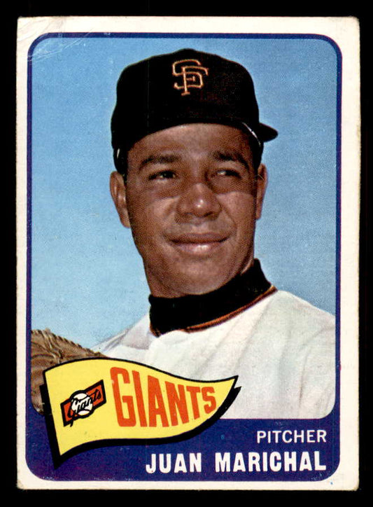 1965 Topps Baseball #050 Juan Marichal Giants VG 548793