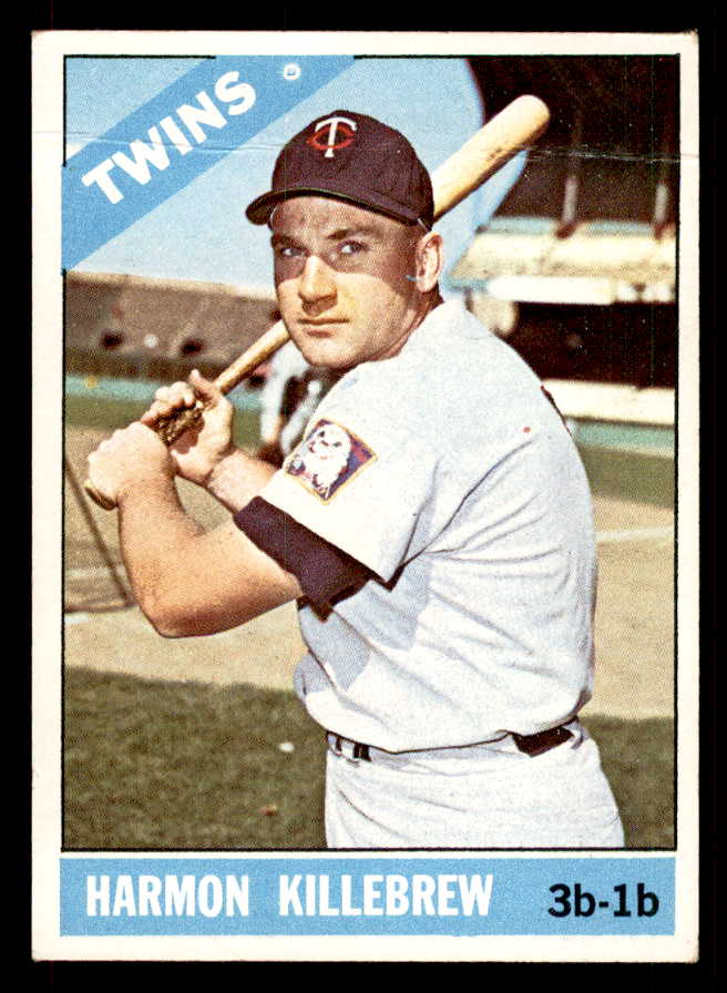1966 Topps Baseball #120 Harmon Killebrew Twins VG 548795