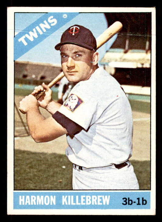 1966 Topps Baseball #120 Harmon Killebrew Twins VG 548795