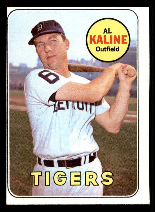 1969 Topps Baseball #410 Al Kaline Tigers VG 548803