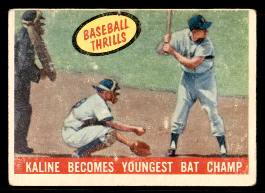 1959 Topps Baseball #463 Al Kaline IA Tigers GD-VG 548811