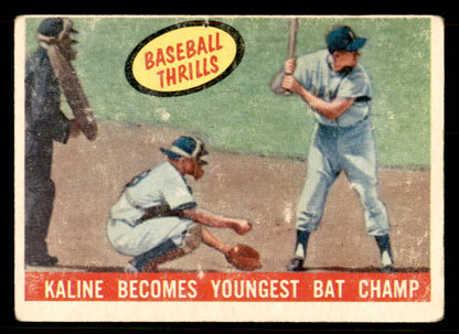 1959 Topps Baseball #463 Al Kaline IA Tigers GD-VG 548811