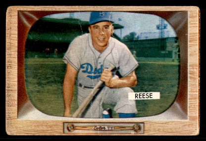 1955 Bowman Baseball #037 Pee Wee Reese Dodgers GD-VG 548873