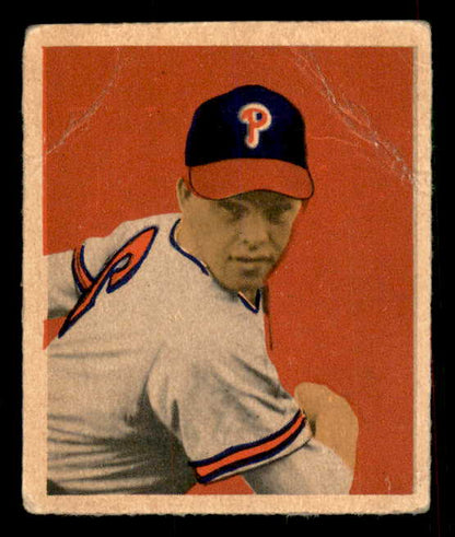 1949 Bowman Baseball #046 Robin Roberts Phillies Good 548931