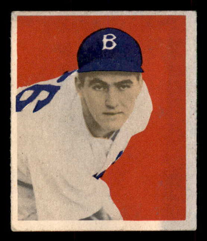 1949 Bowman Baseball #061 Rex Barney Dodgers GD-VG 548943