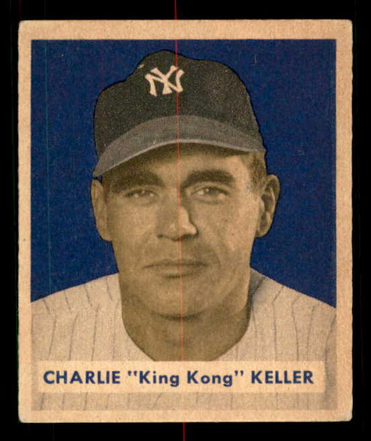 1949 Bowman Baseball #209 Charlie Keller Yankees EX 549083