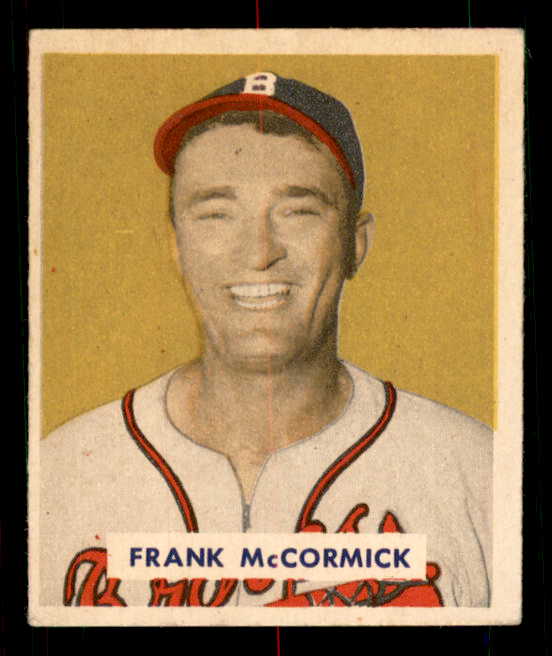 1949 Bowman Baseball #239 Frank McCormick Braves EX-MT 549106