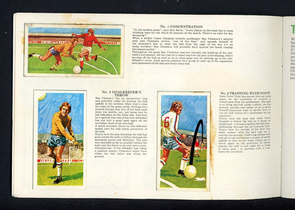 1976 Brooke Bond Play Better Soccer Complete Set In Album 549112