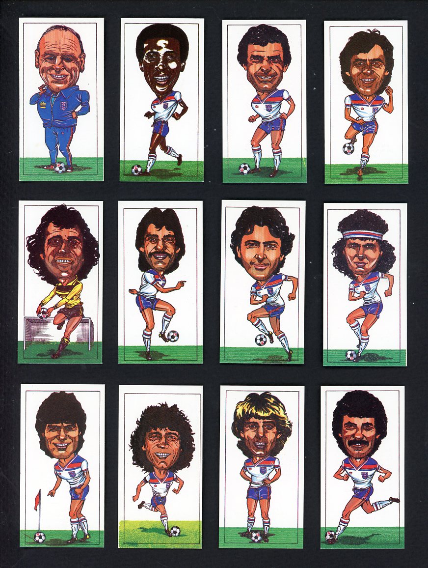 1982 PRM England The World Cup Complete Set 549120